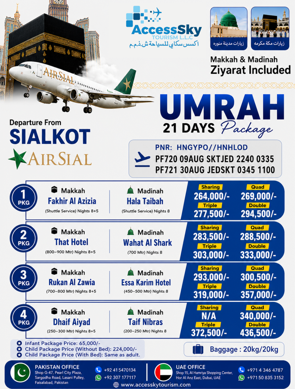 Sialkot Package