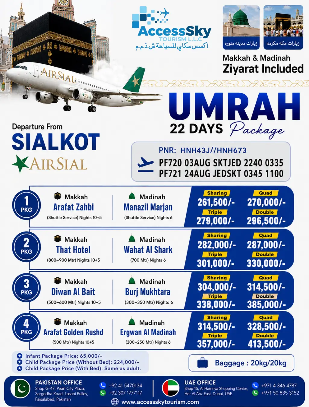 Sialkot Package
