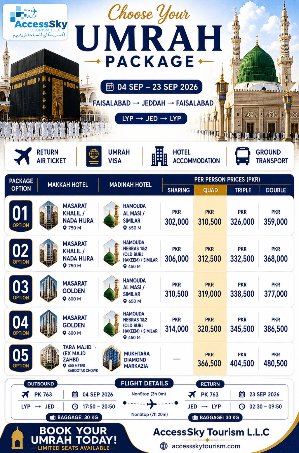 Faisalabad Package