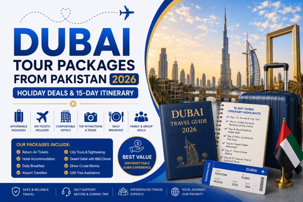 dubai tour packages from pakistan