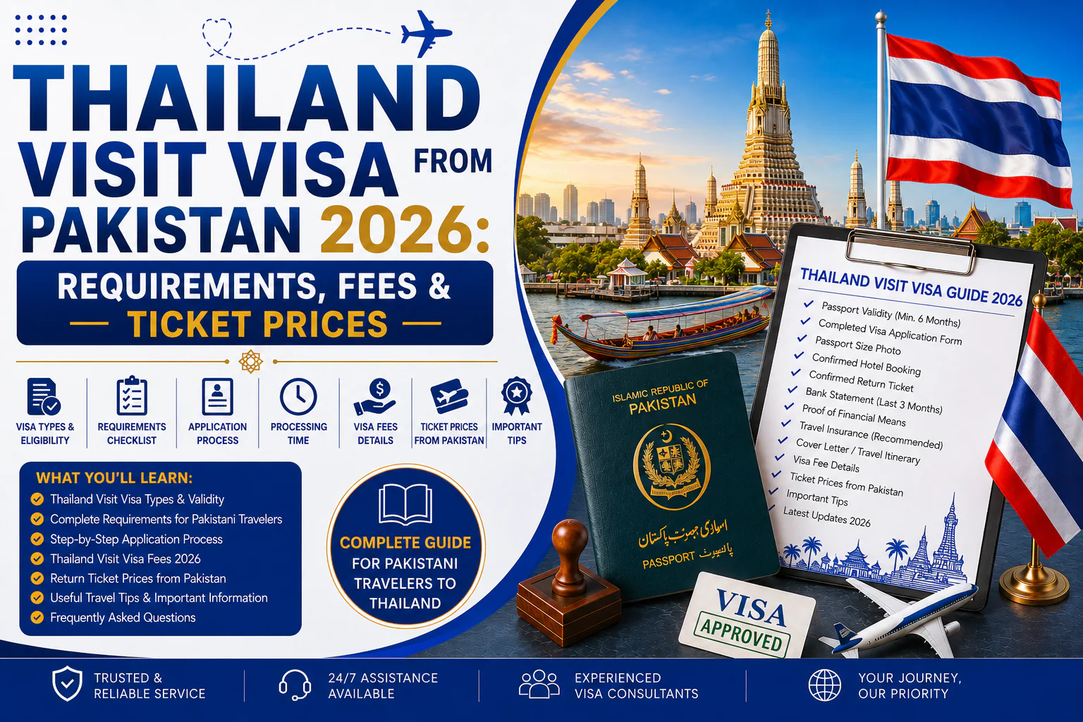 thailand visit visa from pakistan