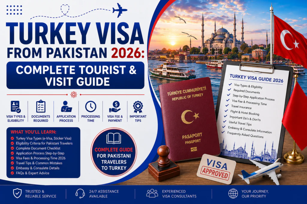turkey visa from pakistan
