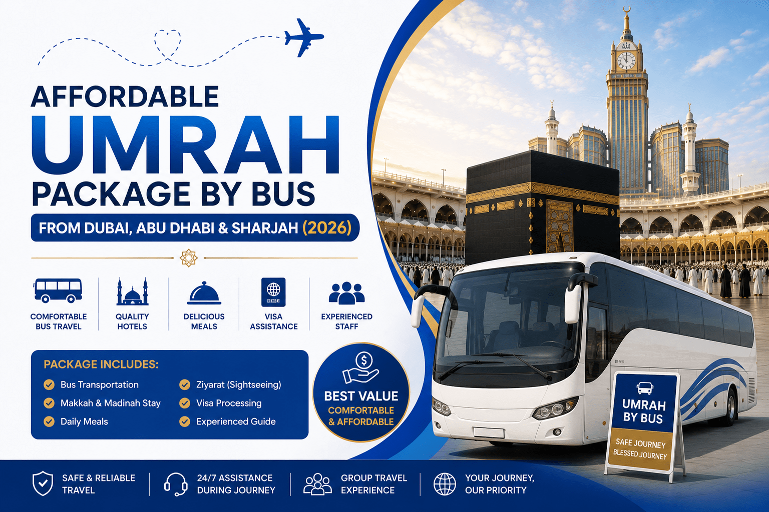 umrah package by bus