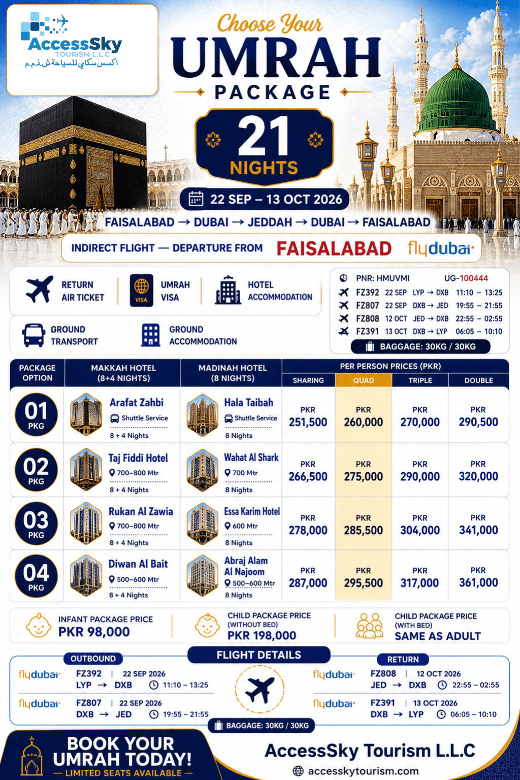 Faisalabad Package