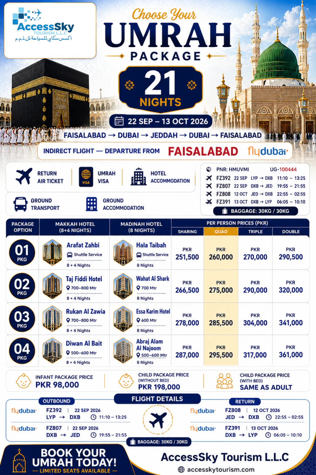 Faisalabad Package